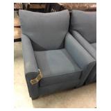 Ashley Blue Accent Chair