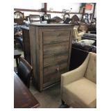 Ashley Rustic Highboy Chest