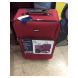 Protocol Red Rolling Suitcase