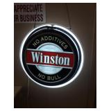 Antique Winston Neon Sign