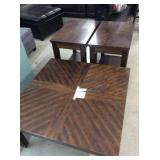 Ashley Coffee Table & 2 Endtables