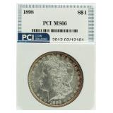 1898 MS66 Morgan Silver Dollar