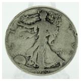 1920-S Walking Liberty Silver Half Dollar