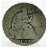 1856-O Seated Liberty Silver Half Dollar