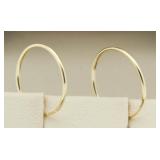 14kt Gold Hoop Earrings