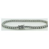 Swarovski 4.00 ct White Topaz Fashion Bracelet