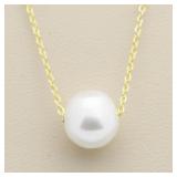 Tension Set Pearl Pendant