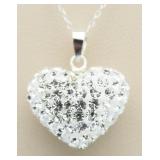 Swarovski Heart Pendant