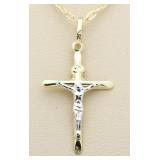 14kt Gold Cross Pendant