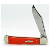 Case XX Orange Copperlock Knife