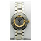 Ladies Genuine Cartier Roman Dial Watch