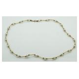 14kt Gold 18" Genuine Pearl Necklace