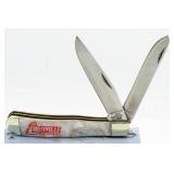 Louisville Cardinals Pearl Handle Trapper Knife