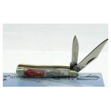 Red Man Pearl Handle Peanut Knife