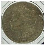 1890-O Morgan Silver Dollar