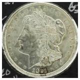 1921 Choice BU Morgan Silver Dollar