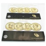 (2) 2013 Presidential Proof Dollar Sets