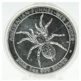 Australian Funnel-Web Spider 2015 *BU 1 Oz. Silver