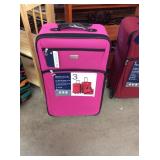 Protocol 3pc Pink Luggage Set