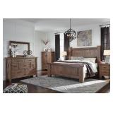 Ashley 714 King Rustic Bedroom Suite