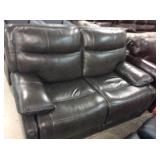 Ashley LEATHER Reclining Loveseat