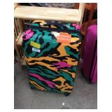 JC Penny Camo Rolling Travel Case