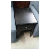 Ashley Black Chair Side Endtable