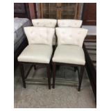 Ashley D500 Cream Barstools