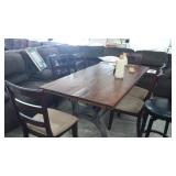 Ashley XL Farmhouse Table & 4 Chairs