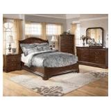 Austin Louis Philippe Queen Sleigh Bedroom Suite