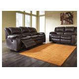 Ashley 889  Double Reclining Sofa & Love Seat