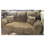 Ashley Brown Double Reclining Sofa