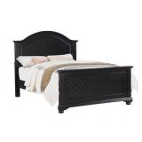 Brook black full size bed