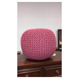 Ashley poof ottoman