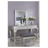 Ashley b650 vanity & bench