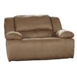 Ashley 578 Hogan Mocha cuddler recliner