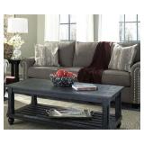 Ashley 926 Gray Designer Sofa & Love Seat