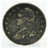 1834 Capped Bust Silver Half Dollar