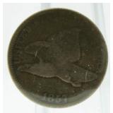 1857 Flying Eagle Cent