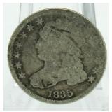 1835 Bust Silver Dime