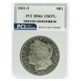 1881-O MS64 DMPL Morgan Silver Dollar