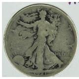 RARE 1921 Walking Liberty Silver Half Dollar