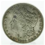 1886 AU Morgan Silver Dollar