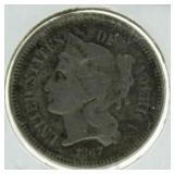 1867 3 Cent Nickel