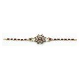 Vintage Style 12.50 ct Ruby Tennis Bracelet