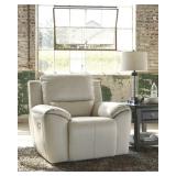 Ashley u735 LEATHER Zero Wall Recliner