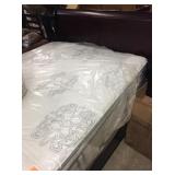 Serta queen pillowtop mattress and box