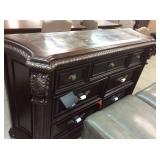 Ashley Marble Top Dresser