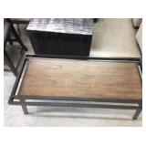 Ashley Rustic Coffee Table & two end tables