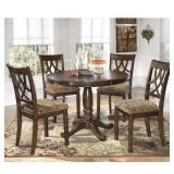 Ashley 436 round table and 4 chairs